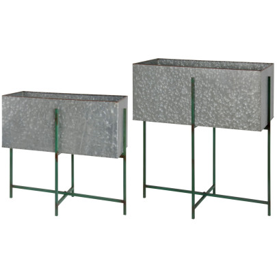 Pflanzkübel “Bloxx” aus Fiberglas, Granit-Optik, schwarz (Kopie) Eastwest (Kopie)