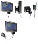 Aktive Brodit Festeinbau-Halterung für TomTom One XL-S, mit offenen Kabelenden, 12-24V geeignet, TMC Antenne anschließbar 