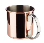 APS Becher -MOSCOW MULE- aus Edelstahl, Kupfer-Look, Ø 9 cm, Höhe: 9 cm 