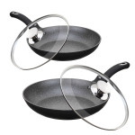 Bratpfannen-Set mit Softtoch-Griff Ø24/28 cm | culinario Ø 24/28 cm Pfannen-Set