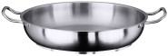 Contacto Edelstahl Bratpfanne 32 cm, matt poliert mit zwei Griffen ohne Stiel 320,00