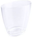 Contacto Sektkühler Acryl aus 4 mm starkem klaren Acryl, Größe 22 cm x 16 cm Höhe 23,5 cm 