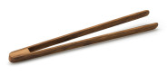 Continenta Gourmetzange, Servierzange, Grillzange, aus Olivenholz, 40 cm 