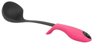culinario Design Schöpfkelle mit Stehfunktion - pink 