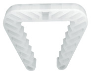 homeXpert Fensterklammer, Fensterstopper für Rahmenstärke 3,0 bis 5,0 cm, transparent transparent | Anzahl: 1 Stück