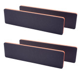 4 Stück Danto Türkantenschoner, 44 x 11,5 cm, Garagenprotector, selbstklebend Anzahl: 4 Stück