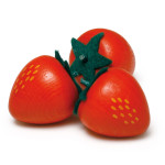 Erzi Erdbeere, Spielzeug-Erdbeeren, Holzerdbeeren, Kaufladenzubehör 