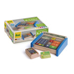 Erzi Kasse, Holz Spielzeug, Kaufladenzubehör, Spielzeug-Kasse für Spielgeld 