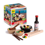 Erzi Sortierung Asia-Party Set, Spielzeug-Sushi, Holz-Spielzeug, Kaufladen-Zubehör 