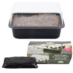 Esschert Design Anzucht-Set für Pilze, ca. 28 cm x 18 cm x 15 cm 