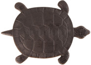 Esschert Design Gehwegplatte, Gartenplatte, Trittplatte, Terrassenplatte Motiv Schildkröte, ca. 32 cm x 23 cm x 1,8 cm Anzahl: 1 Stück