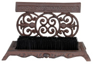 Esschert Design Schuhabstreifer mit Bürste, aus Gusseisen , 29 x 19 x 17 cm 
