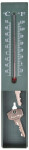 Esschert Design Thermometer Schlüsselversteck aus PP, Glas und Kerosin, 5,2 x 2,8 x 16,2 cm 