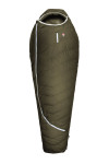 Grüezi bag Biopod DownWool Ice CompostAble Winter Schlafsack, 215x80x50 cm, 1600g, Packmaß 23x40 cm, bis 185 cm Körpergröße 