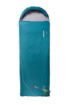Grüezi bag Biopod Wolle Goas Comfort Schlafsack, Almwolle-Füllung, bis 191 cm Körpergröße, 1600g, Packmaß Ø21x39 cm, Camping/Hütte/Zelten 