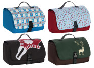 Grüezi bag Kulturtasche Washbag Large, für Erwachsene, 14 x 15 x 24 cm, verschiedene Designs wählbar 