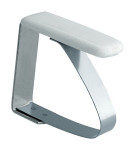 homeXpert 4er Set Tischtuchklammern, Tischdeckenklammern aus Edelstahl, erhältlich in verschiedenen Größen 