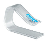 homiez 4er Set Tischtuchklammern, Tischdeckenklammern, Tischtuchhalter aus Plexiglas für Tischplatten bis 27 mm transparent | für Tischplatten bis 27 mm