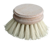 homeXpert Ersatzkopf für Spülbürste Buchenholz, Natur-Fibre 