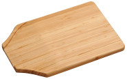 Kesper Bambus Schneidebrett 36 x 25 cm, 2 cm Materialstärke, FSC-Bambus, großes Frühstücksbrett aus Holz, Jausenbrett, Brotzeitbrett, Servierbrett 