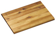 Kesper Brotzeitbrett rechteckig, 32 x 21 x 1 cm, aus FSC-zertifiziertem Akazienholz, Schneidebrett, Präsentationsplatte 