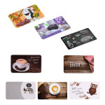 Kesper Frühstücksbrettchen Genussmomente 23 x 14 cm Melamin rutschhemmende Füßchen, Brotzeit- und Schneidebrett, Küchenbrett 