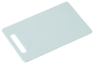 Kesper Kunststoff Schneidebrett mit Griff 24 x 15 cm, Frühstücksbrettchen hellblau, Küchenbrett, Brotzeitbrett, Jausenbrettchen 