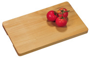 Kesper Schneidebrett aus Buchenholz, 45 x 27 x 2,8 cm, Buffetplatte, 4 rutschfeste Füße, FSC-zertifiziert, geölt 