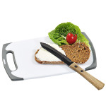 Kesper Tranchierbrett, "Rutsch-Stopp", Schneidebrett, Frühstücksbrett, aus Kunststoff, verschiedene Größen zur Auswahl 