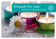 Luminaria Laternen-Grußkarte "Wünsch Dir was" 
