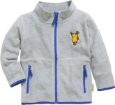 Playshoes Fleece-Jacke DIE MAUS, Größe: 80, Farbe: grau/melange grau/melange | 80
