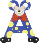 Playshoes Holz-Buchstaben Ä, farblich sortiert Ä