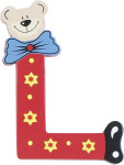 Playshoes Holz-Buchstaben L, farblich sortiert L