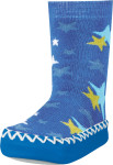 Playshoes Hüttenschuh 'Sterne', in blau, Größe 23/26 