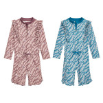 Playshoes Kinder UV-Schutz Einteiler Blümchen Langarm Badebekleidung Badehose und Oberteil für Mädchen 