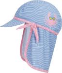 Playshoes UV-Schutz Mütze Krebs, Größe: 53cm, Farbe: blau/pink 