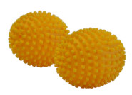 purclean 2er Set Trocknerbälle, flauschige Wäsche und ökologisch Weichspüler sparen Anzahl: 1 Set (2 Stück)