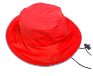 Regenhut für Kinder Rot Größe 110 - 128 | DRY KIDS Rot | 110-128