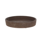 Rivanto® Untersetzer unglasiert braun Ø15cm aus Terracotta, natürlicher Untersetzer mit Füßchen für Pflanztöpfe, für kleine Blumentöpfe 150,00