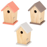 Rivanto® Desert Dream Vogelhaus & Nistkasten, 14 x 12 x H20,5 cm, Wildvogel Brutkasten mit Tür, 100% FSC-Holz 
