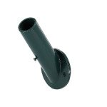 Rivanto® Fahnenmasthalter Innen Ø 3,6 cm, pulverbeschichtetes Gusseisen, L 12,8 x B 9,8 x H 18 