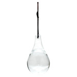 Rivanto® Fliegenfalle aus Glas, Ø 11 x 20 cm, 825 ml, Fliegenvertreiber mit Aufhänge-Kordel, Fliegenschreck ohne Giftstoffe, Schnur 60 cm 