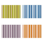 Rivanto® Gestreifter Gartenteppich 120 x 180 cm Unterlage für Gartenmöbel Strandteppich 