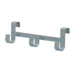 Rivanto® Hochbeethaken dreifach 24 x 5 x 7 cm aus Weichstahl, Gartenwerkzeug Haken aus Weichstahl, 1 Stück 