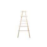 Rivanto® Holz Rankhilfe Pyramide L 65,5 x B 65,5 x H 143,5 cm, Pflanzenstütze, FSC-Holz, Pflanzen-Rankhilfe für Gemüse, Blumen, Sträuchern 