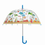 Rivanto® Kinder Regenschirm Meerestiere transparent Ø 70,5 x 69,2 cm Kunststoff/Fiberglas/Stahl Meerestiere
