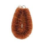 Rivanto® Kokos-Gemüsebürste 8,4 x 4,2 x 13,4 cm, Braun 