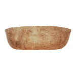 Rivanto® Kokoseinsatz für Wandhänger 72 x 21 cm Höhe 22 cm, halbrund vorgeformt Wandraufe Größe L, gute Drainage 