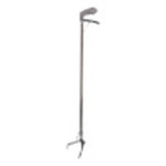 Rivanto® Müllaufsammler für Erwachsene Metal, mit Greifer, Höhe 98,5 cm 