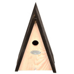 Rivanto® Nistkasten Wigwam aus Kiefernholz, 18,2 x 16,3 x 27,5 cm, Nistkasten, Futterhaus, Futterstation 